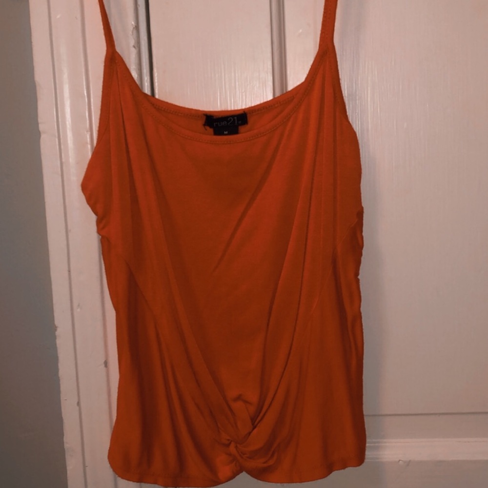 red tank top